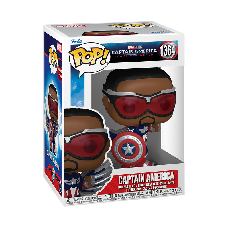 Funko Pop - Marvel - Captain America - Brave New World - Captain America