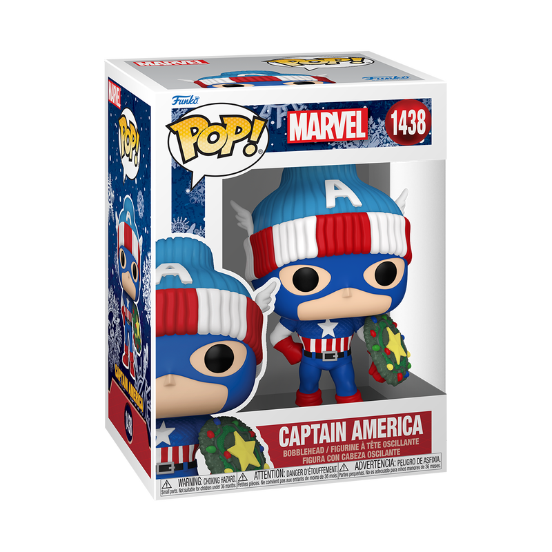 Funko Pop - Marvel - Captain America Holiday