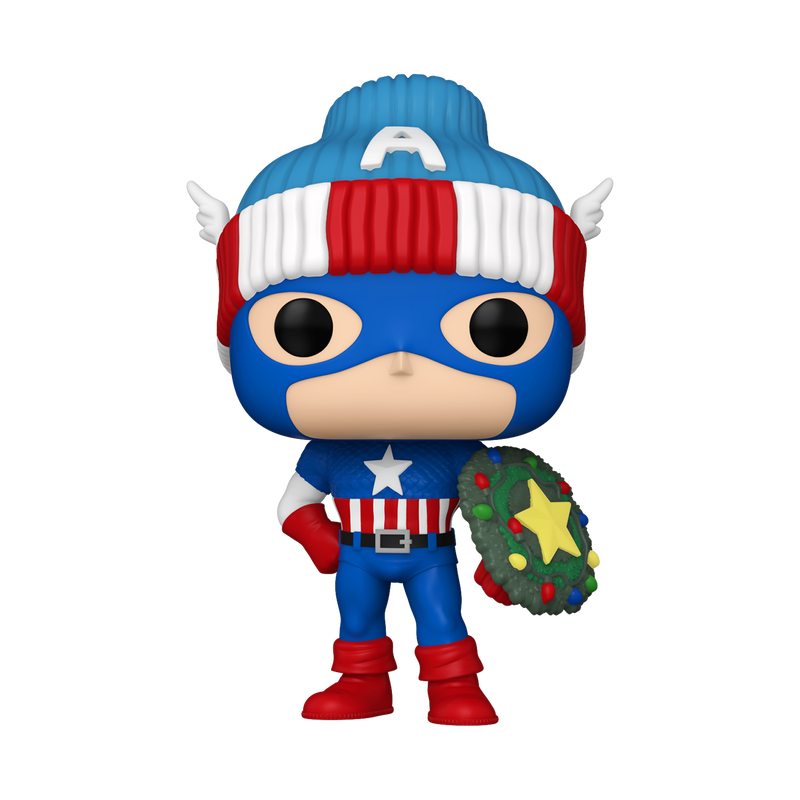 Funko Pop - Marvel - Captain America Holiday