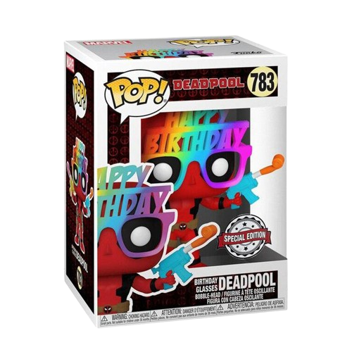  Funko Pop - Marvel - Deadpool Birthday Glasses (Special Editon)