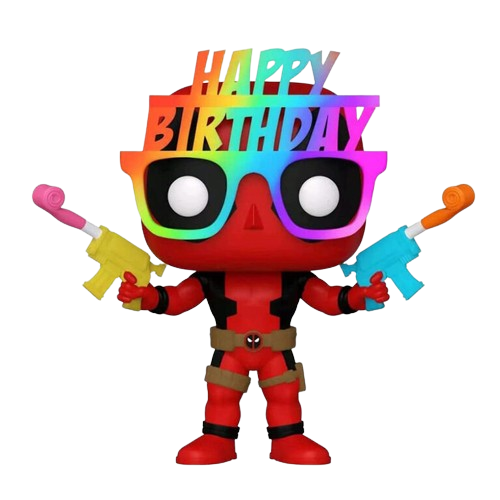  Funko Pop - Marvel - Deadpool Birthday Glasses (Special Editon)