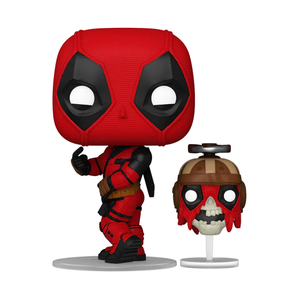 Funko Pop - Marvel - Deadpool and Wolverine - Deadpool with Headpool