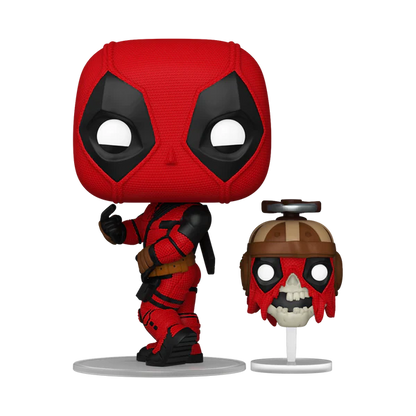 Funko Pop - Marvel - Deadpool and Wolverine - Deadpool with Headpool