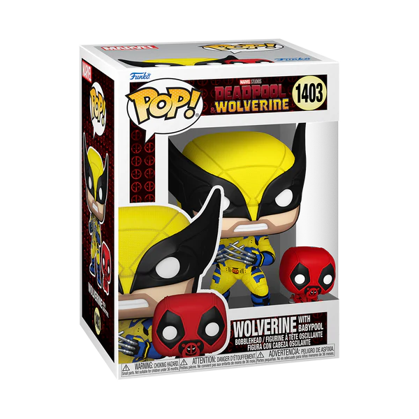 Funko Pop - Marvel - Deadpool and Wolverine - Wolverine with Babypool