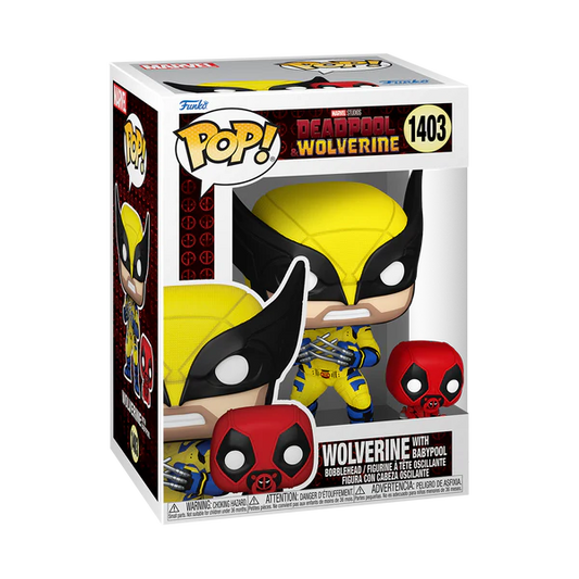 Funko Pop - Marvel - Deadpool and Wolverine - Wolverine with Babypool