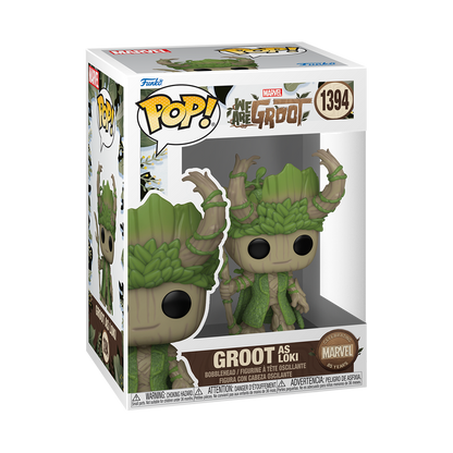 Funko Pop - Marvel - We Are Groot - Groot as Loki