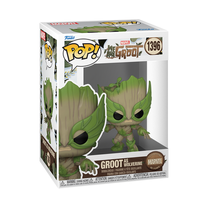 Funko Pop - Marvel - We Are Groot - Groot as Wolverine