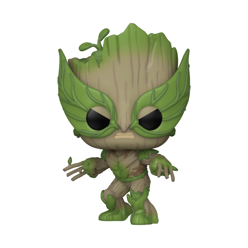 Funko Pop - Marvel - We Are Groot - Groot as Wolverine