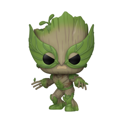 Funko Pop - Marvel - We Are Groot - Groot as Wolverine