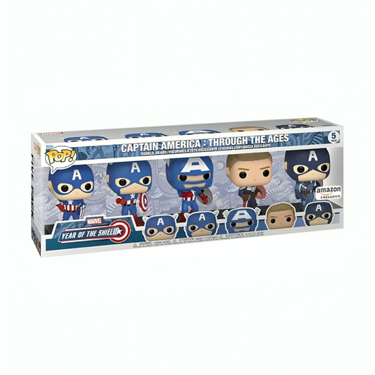 Funko Pop - Marvel - Year of the Shield - Captain America: Through the ages (Special Edition)