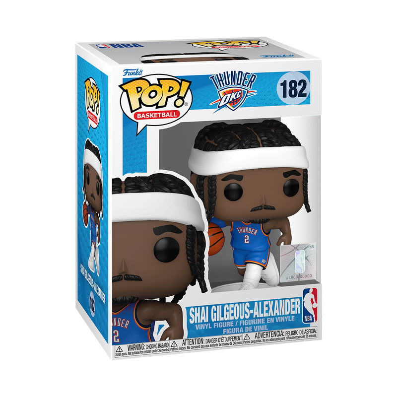  Funko Pop - NBA - Oklahoma City Thunder - Shai Gilgeous-Alexander