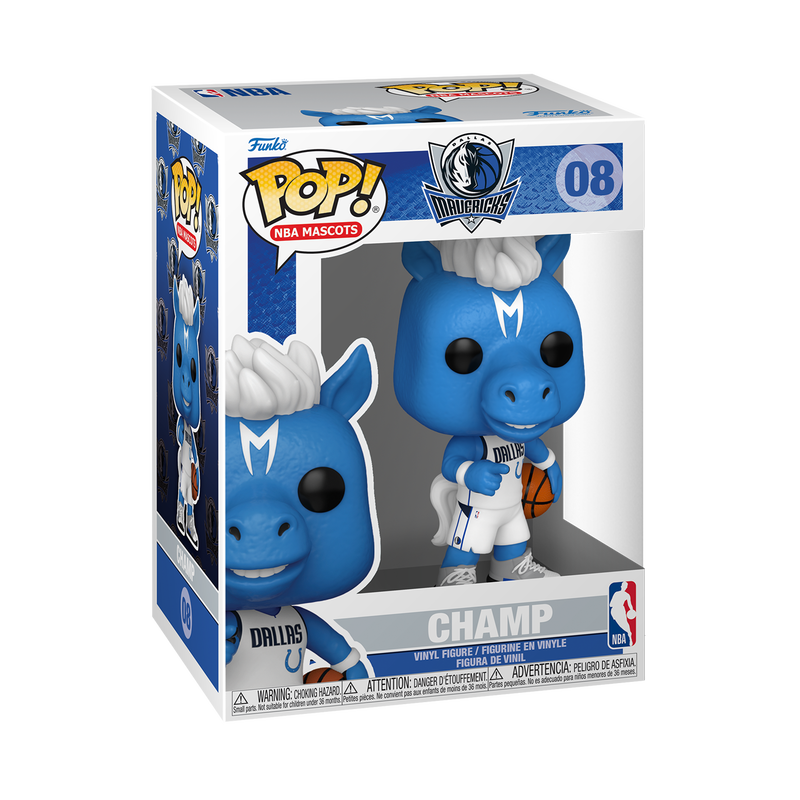 Funko Pop - NBA Mascots - Dallas Mavericks - Champ