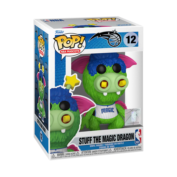 Funko Pop - NBA Mascots - Orlando Magic - Stuff the Magic Dragon