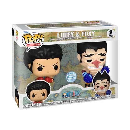 Funko Pop - One Piece - Luffy & Foxy 2-Pack (Exclusive)