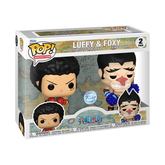 Funko Pop - One Piece - Luffy & Foxy 2-Pack (Exclusive)