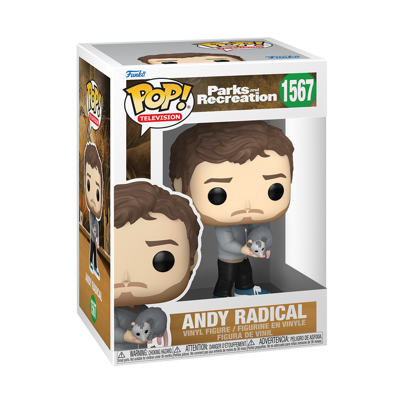 Funko Pop - Parks and Recreation - Andy Radical