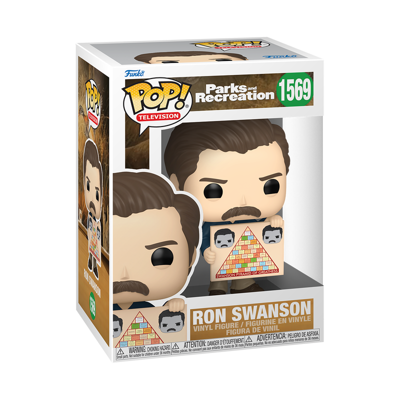 Funko Pop - Parks and Recreation - Ron Swanson