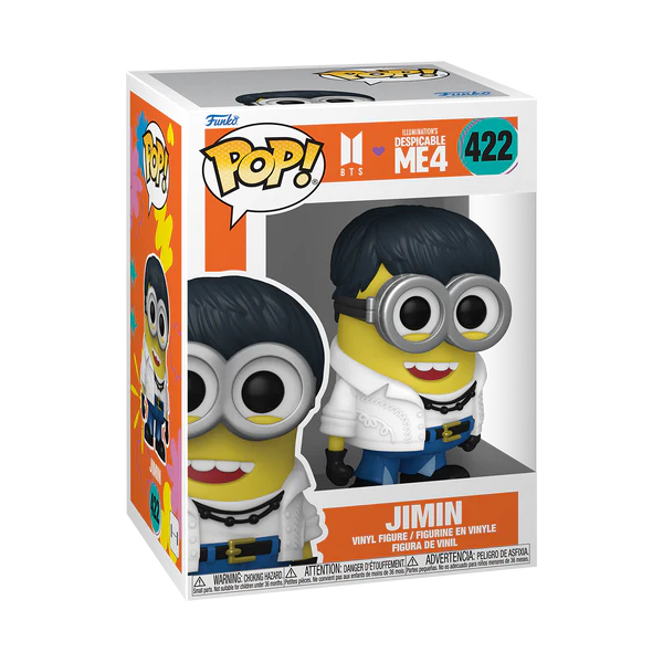 Funko Pop - Rocks - BTS - Despicable Me 4 - Jimin