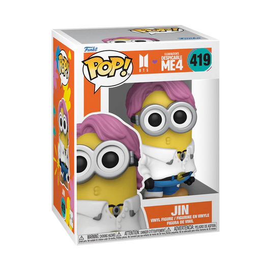 Funko Pop - Rocks - BTS - Despicable Me 4 - Jin