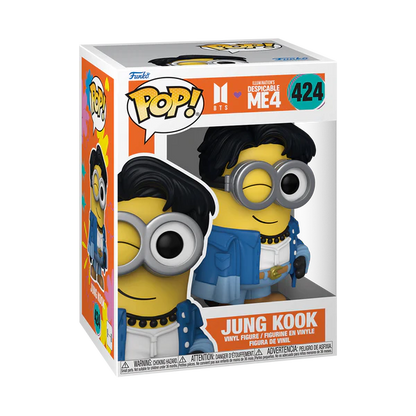 Funko Pop - Rocks - BTS - Despicable Me 4 - Jung Kook