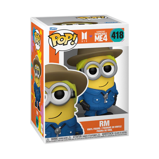 Funko Pop - Rocks - BTS - Despicable Me 4 - RM