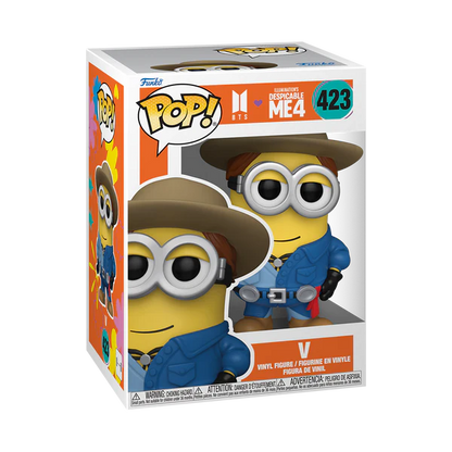 Funko Pop - Rocks - BTS - Despicable Me 4 - V