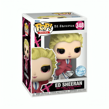  Funko Pop - Rocks - Ed Sheeran Diamond Glitter (Special Edition)