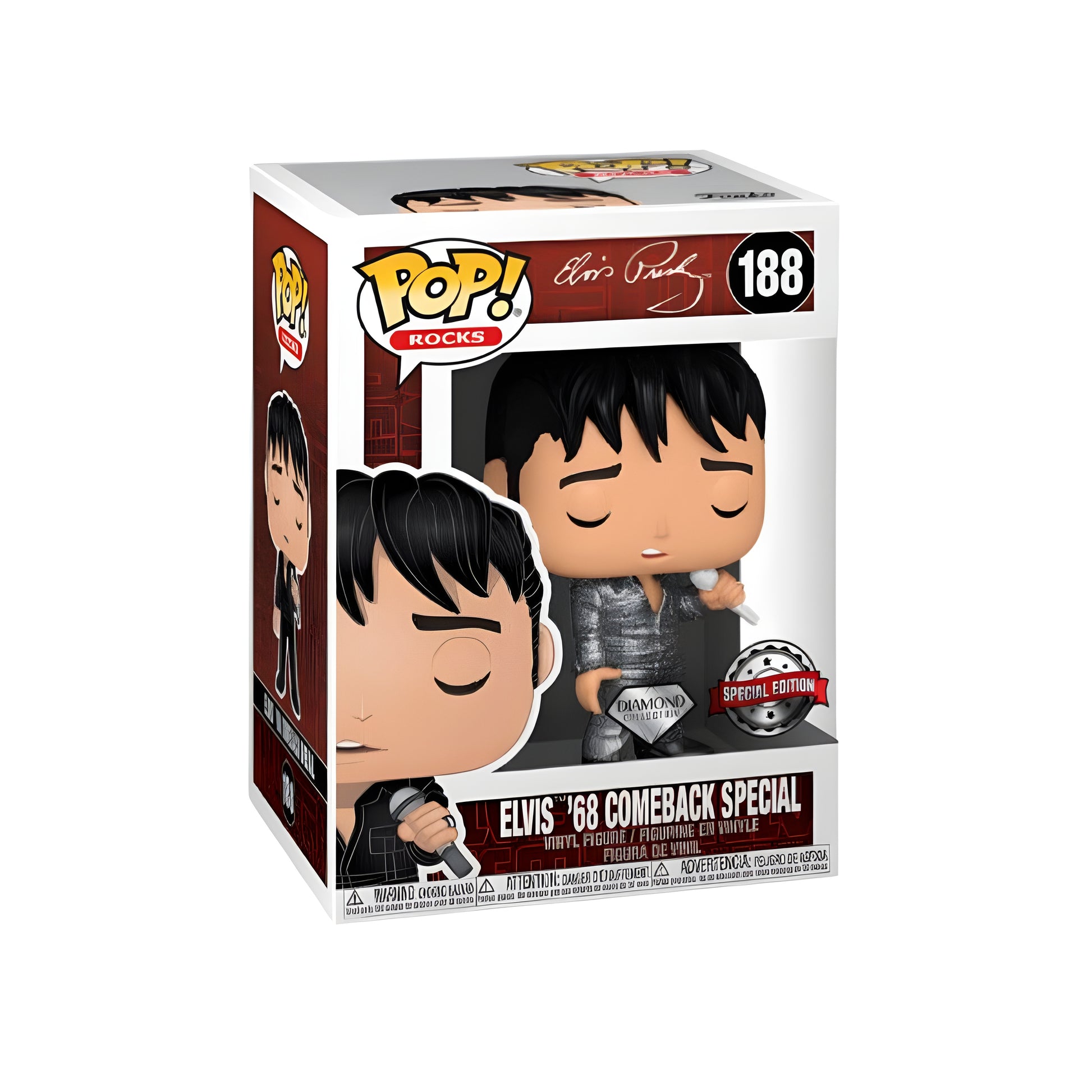 Funko Pop - Rocks - Elvis Presley Diamond Glitter (Special Edition)