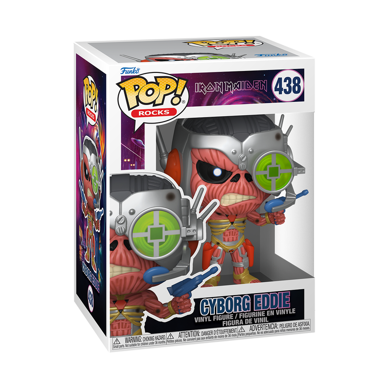 Funko Pop - Rocks - Iron Maiden - Cyborg Eddie