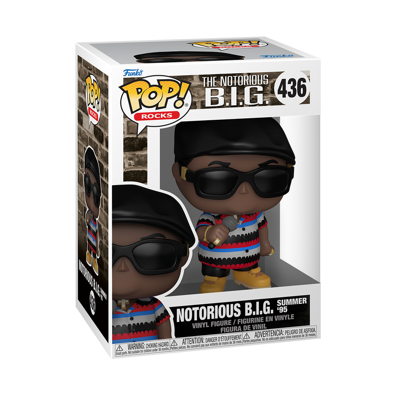 Funko Pop - Rocks - Notorious B.I.G  Summer '95