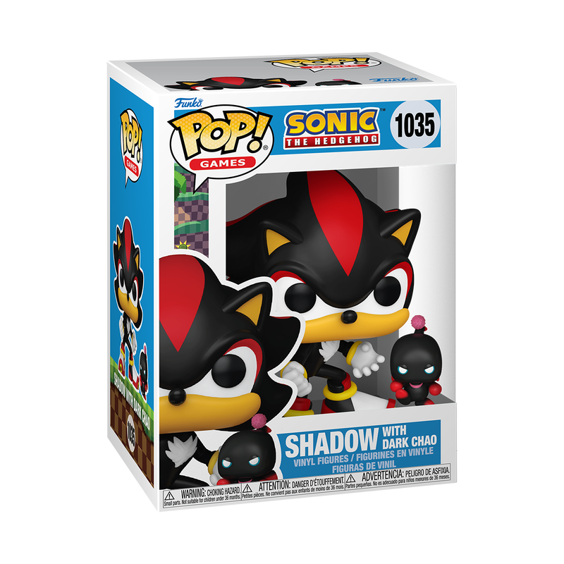  Funko Pop - Sonic the Hedgehog - Shadow with Dark Chao