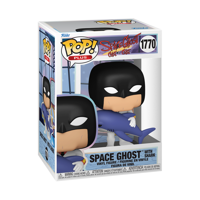 Funko Pop - Space Ghost Coast to Coast - Space Ghost with shark