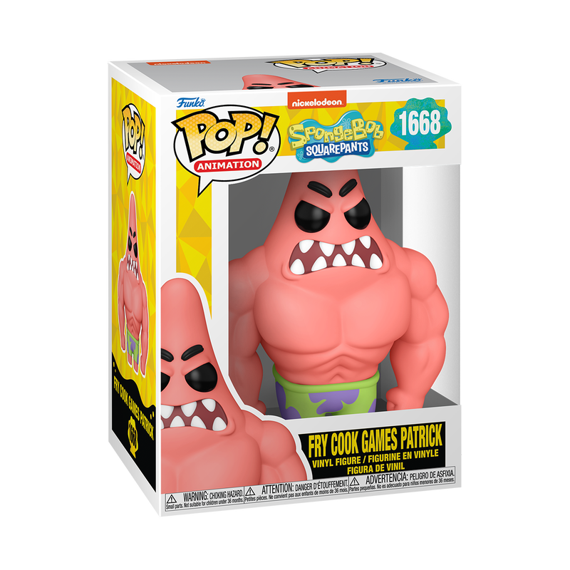 Funko Pop - Spongebob Squarepants - Fry Cook Games Patrick