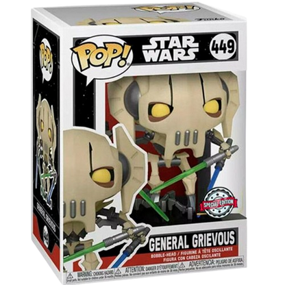  Funko Pop - Star Wars - General Grievous (Special Edition)