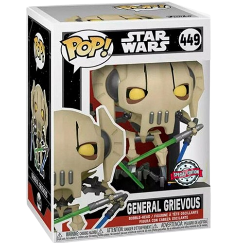  Funko Pop - Star Wars - General Grievous (Special Edition)