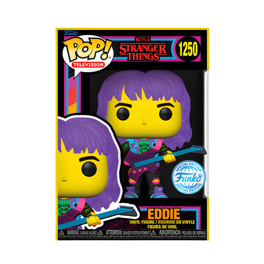  Funko Pop - Stranger Things - Eddie (Black Light)