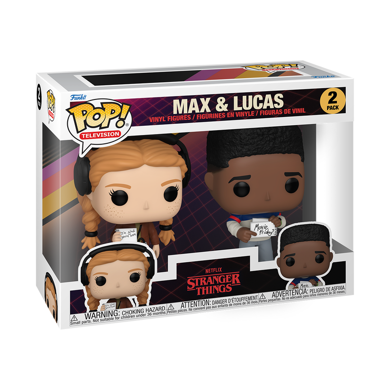 Funko Pop - Stranger Things - Max & Lucas (2 Pack)