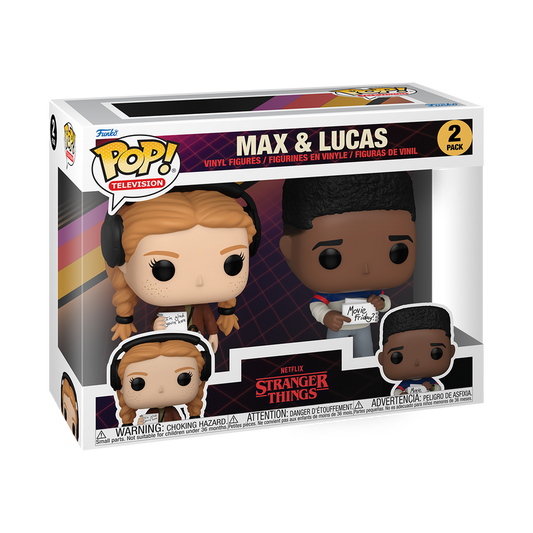 Funko Pop - Stranger Things - Max & Lucas (2 Pack)