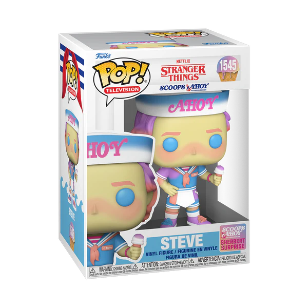 Funko Pop - Stranger Things - Scoops Ahoy - Steve