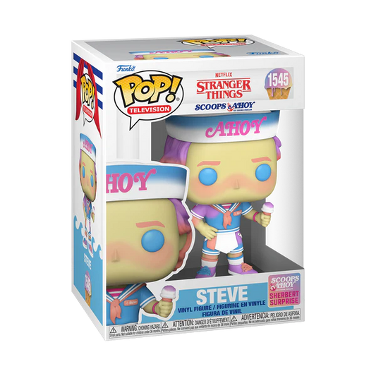 Funko Pop - Stranger Things - Scoops Ahoy - Steve