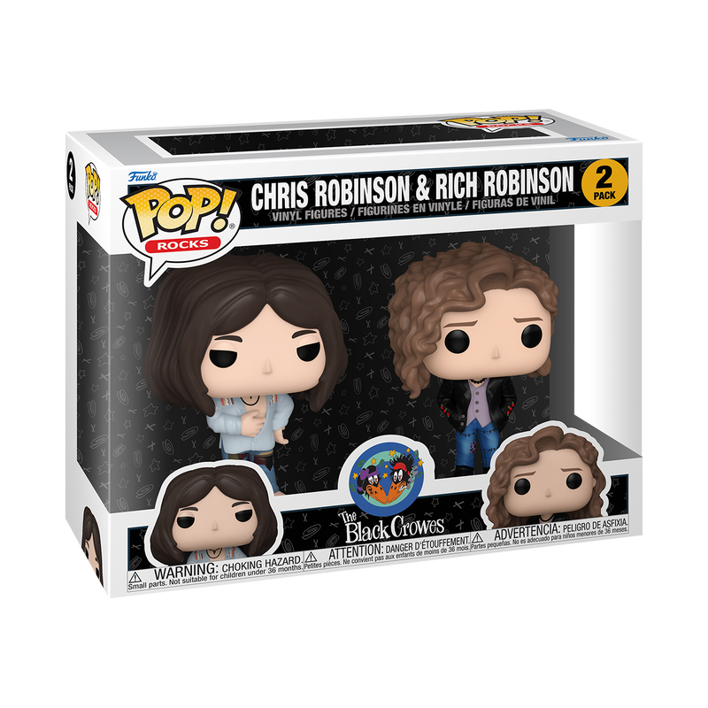 Funko Pop - The Black Crowes - Chris Robinson & Rich Robinson (2 Pack)