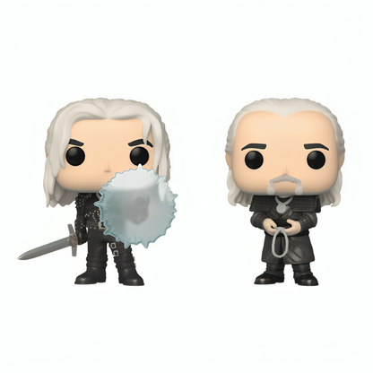 Funko Pop - The Witcher - Geralt & Vesemir 2 Pack (Special Edition)