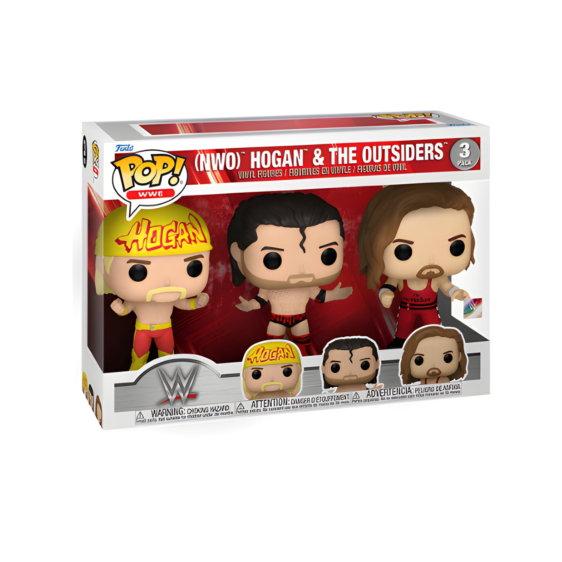 Funko Pop - WWE - Hogan & the Outsiders 3 Pack