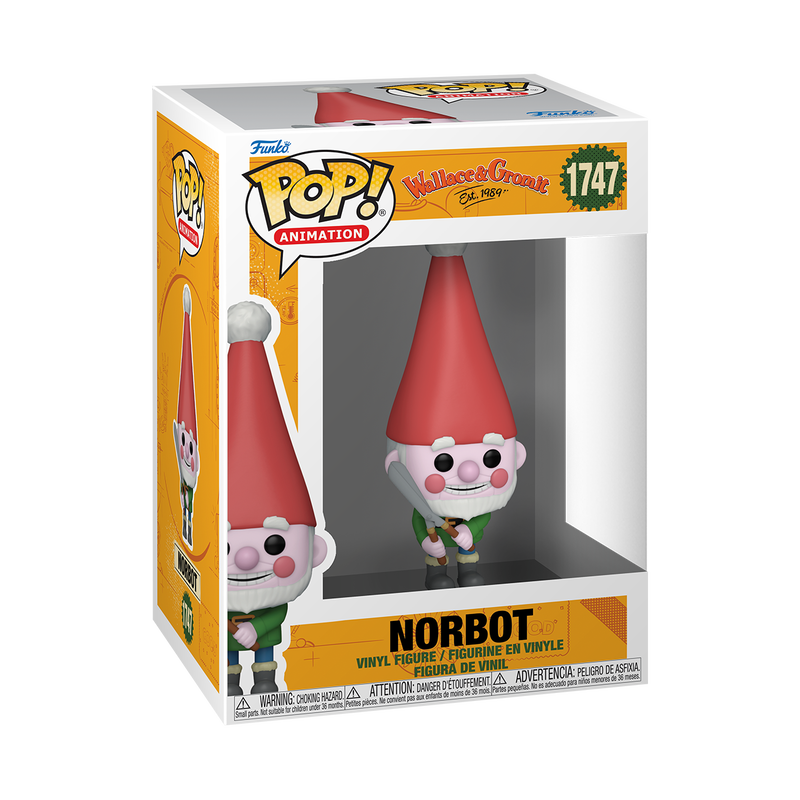  Funko Pop - Wallace & Gromit - Norbot