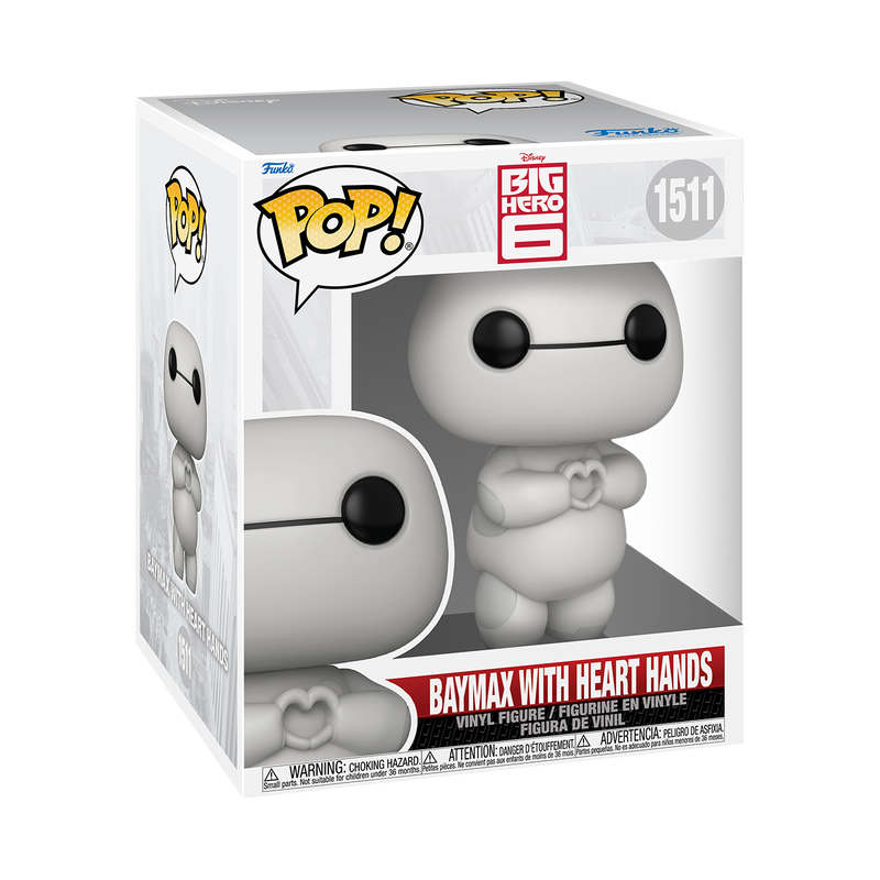 Funko Pop 6'' - Disney - Big Hero 6 - Baymax with Heart Hands