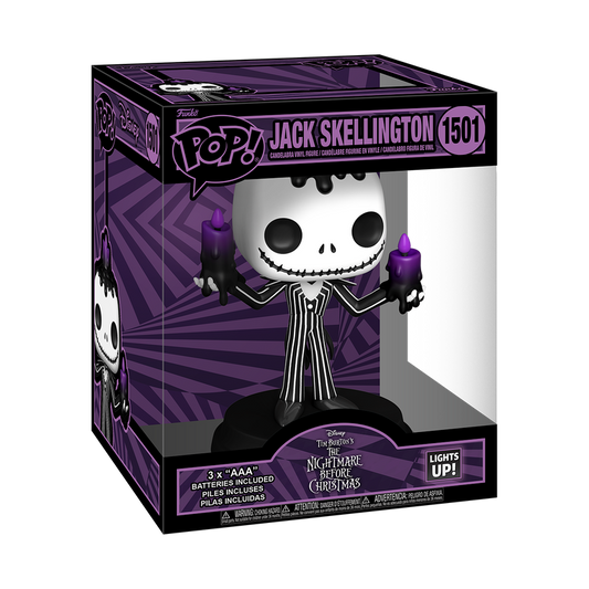 Funko Pop 6'' - Disney - The Nightmare Before Christmas - Jack Skellington (Lights Up)