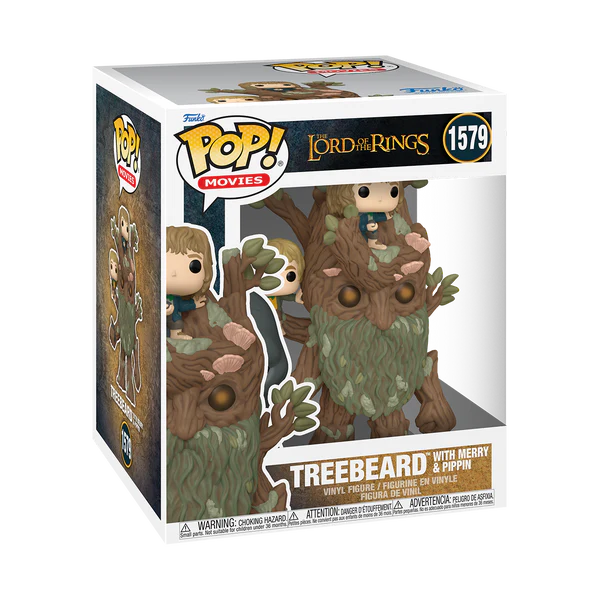 Funko Pop 6'' - The Lord Of The Rings - Treebeard With Merry & Pippin