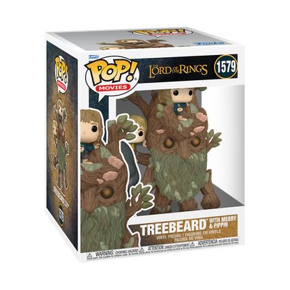 Funko Pop 6'' - The Lord Of The Rings - Treebeard With Merry & Pippin