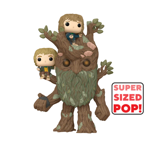 Funko Pop 6'' - The Lord Of The Rings - Treebeard With Merry & Pippin