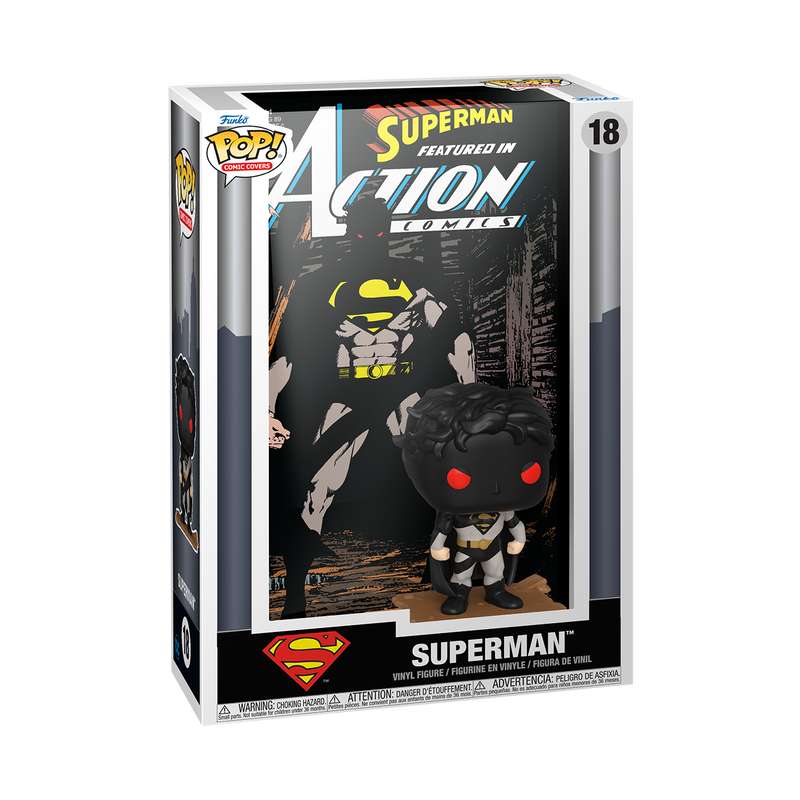 Funko Pop Comic Covers - DC - Superman